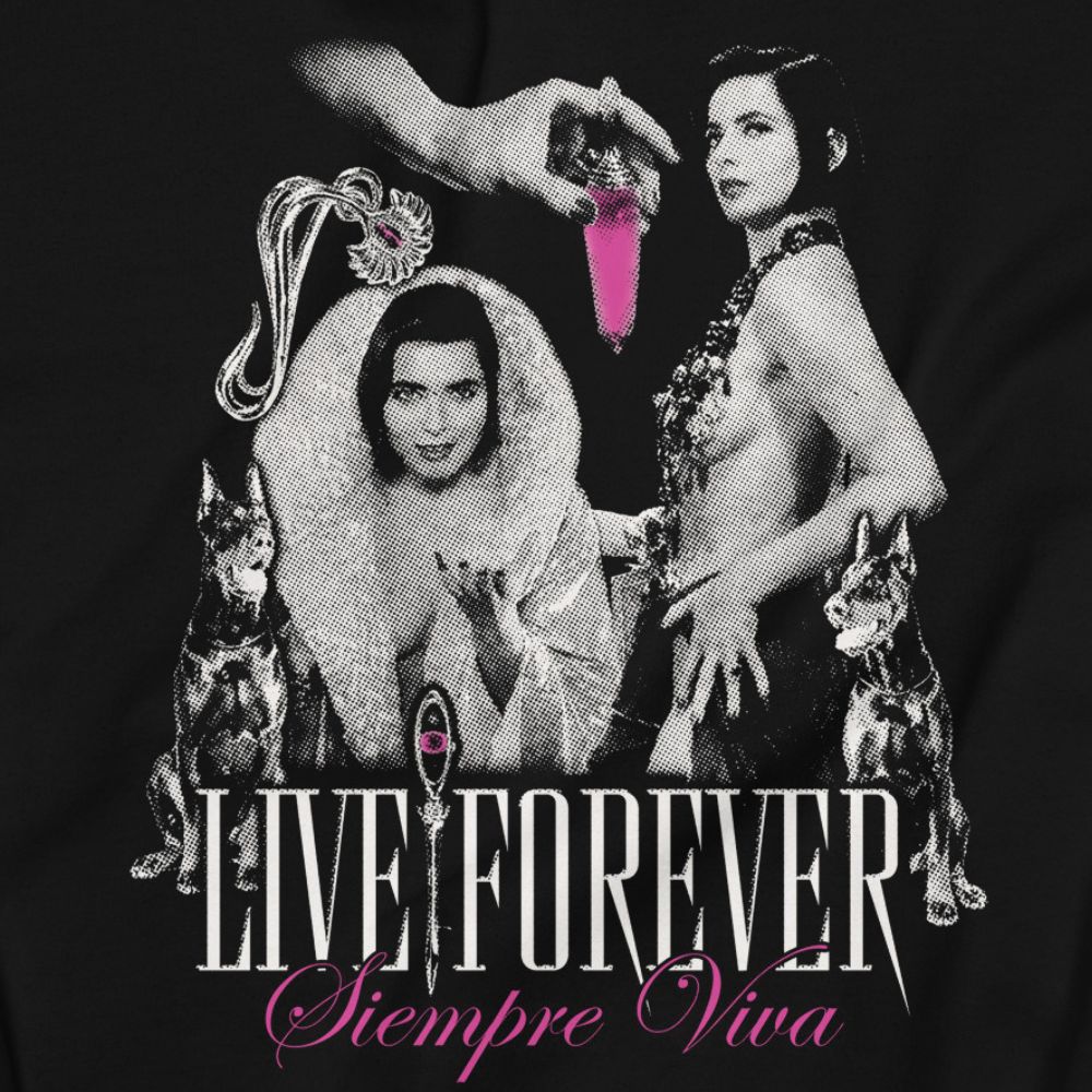 Death Becomes Her "Live Forever" T-Shirt