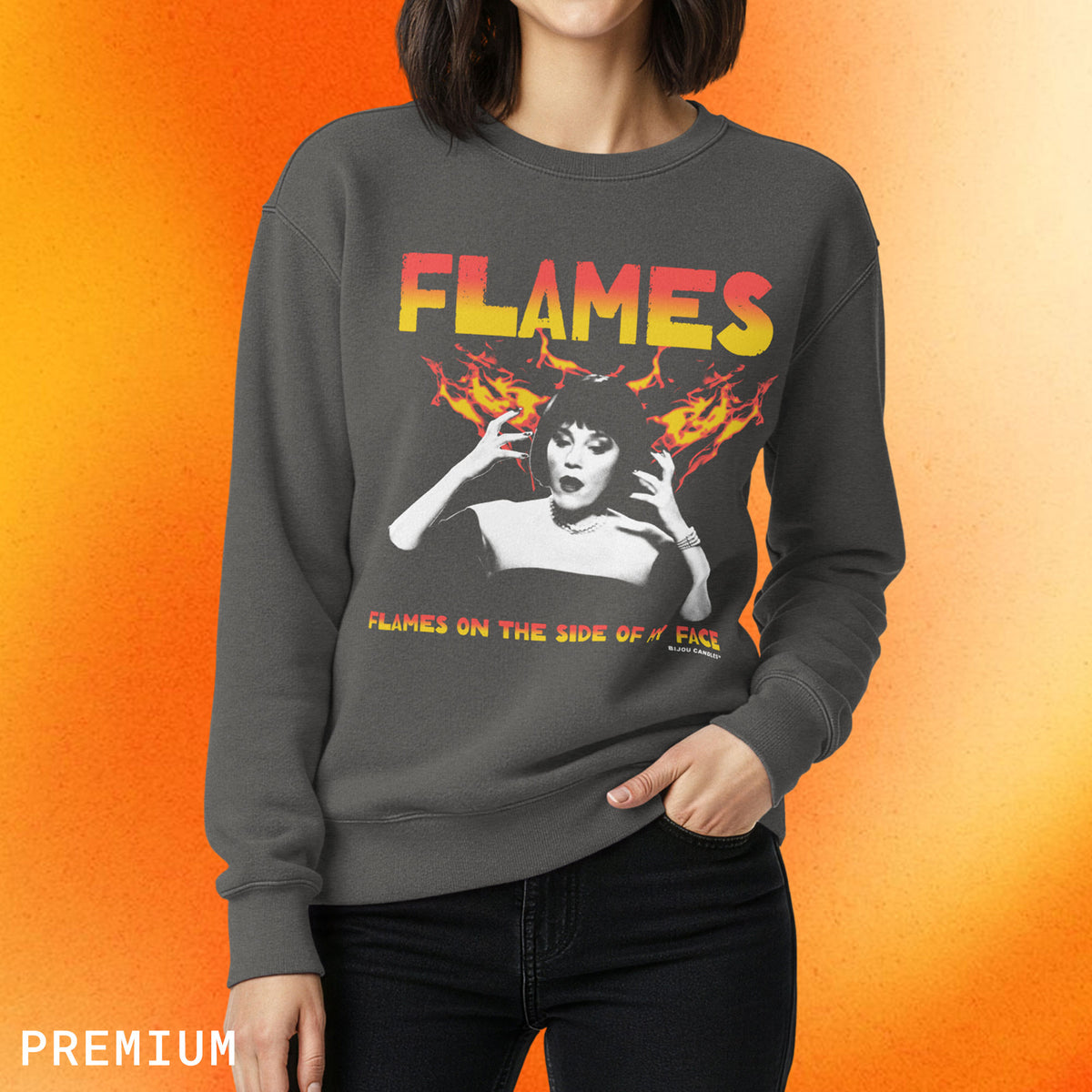 Clue Flames Unisex Sweatshirt