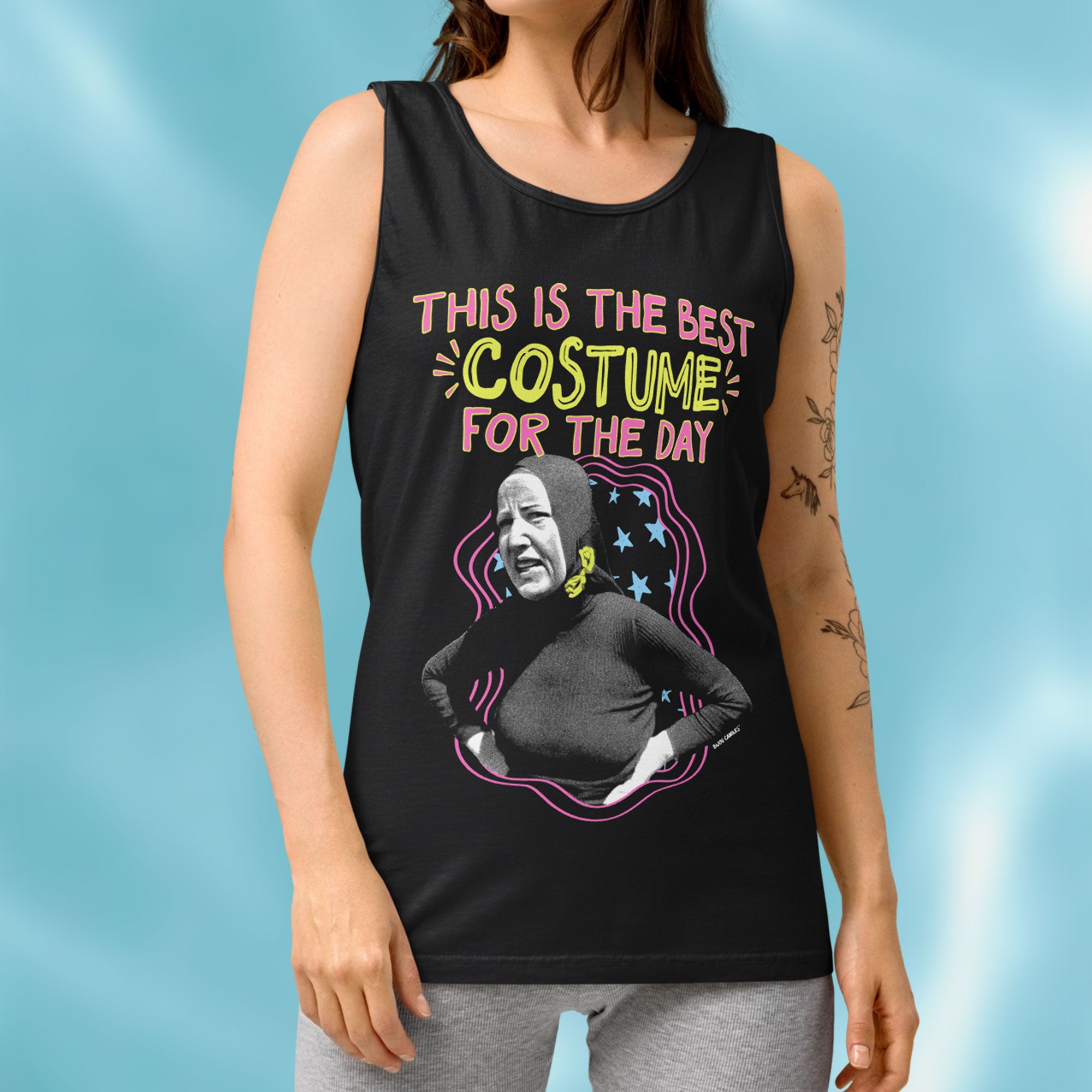 Little Edie Costume For The Day Unisex Tank Top