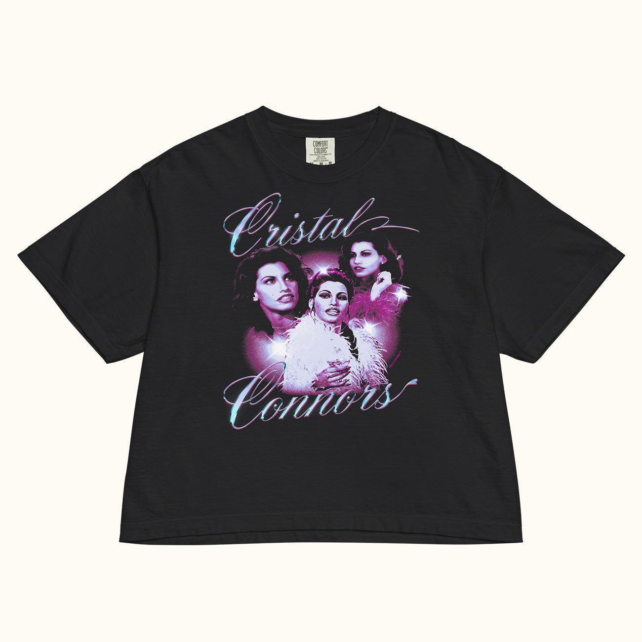 Cristal Connors Showgirls Women’s Premium Crop Top