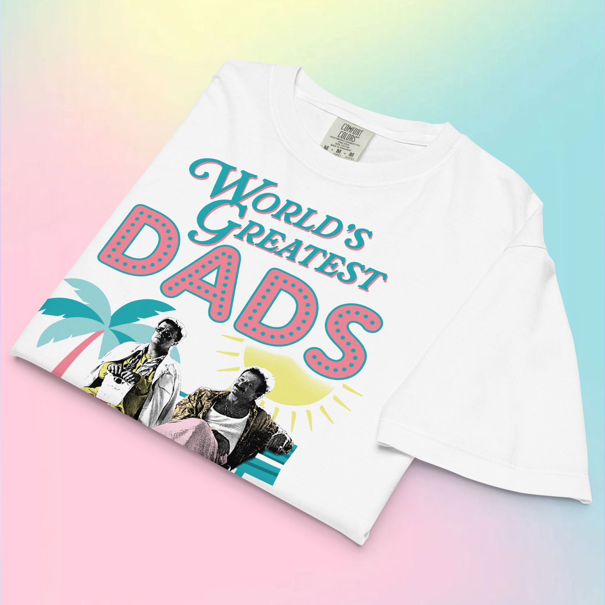Birdcage World's Greatest Dads Women’s Premium Crop Top