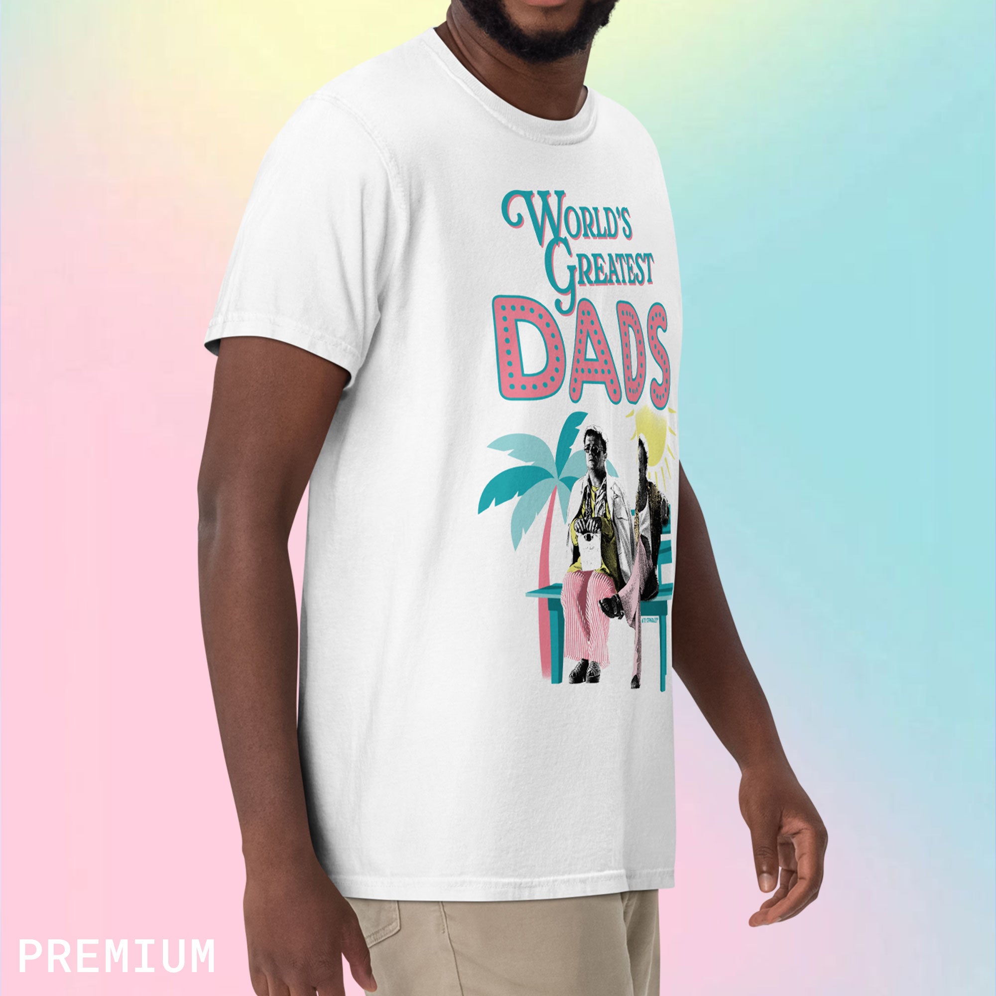 Birdcage World's Greatest Dads Unisex T-Shirt