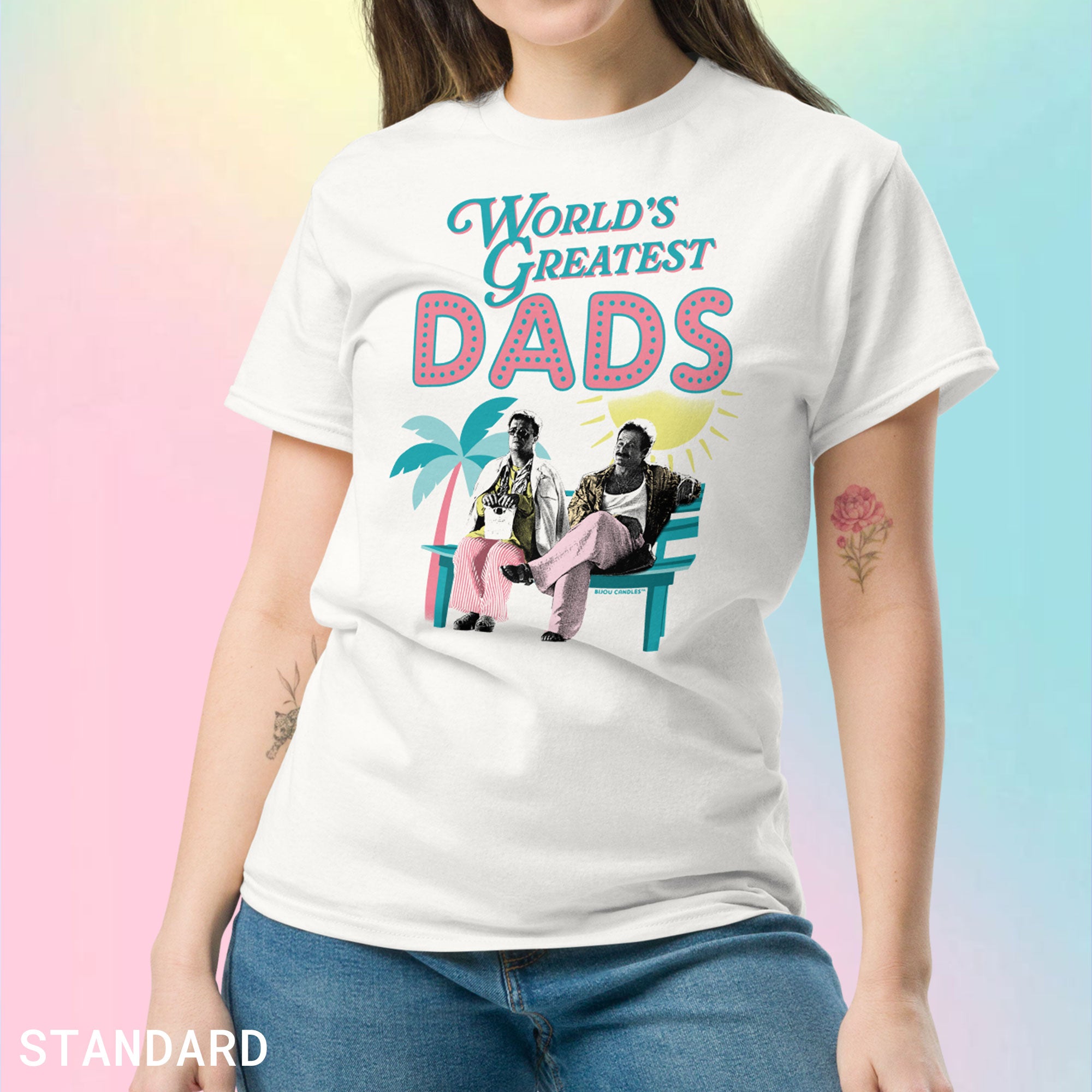 Birdcage World's Greatest Dads Unisex T-Shirt