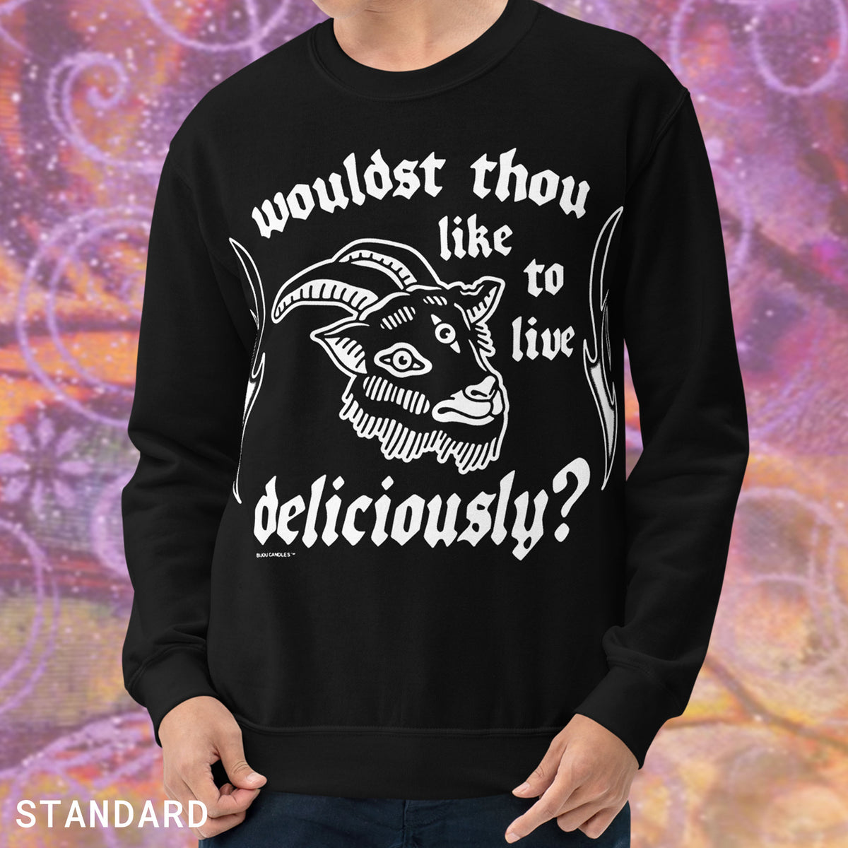 Black Phillip Live Deliciously Sweatshirt
