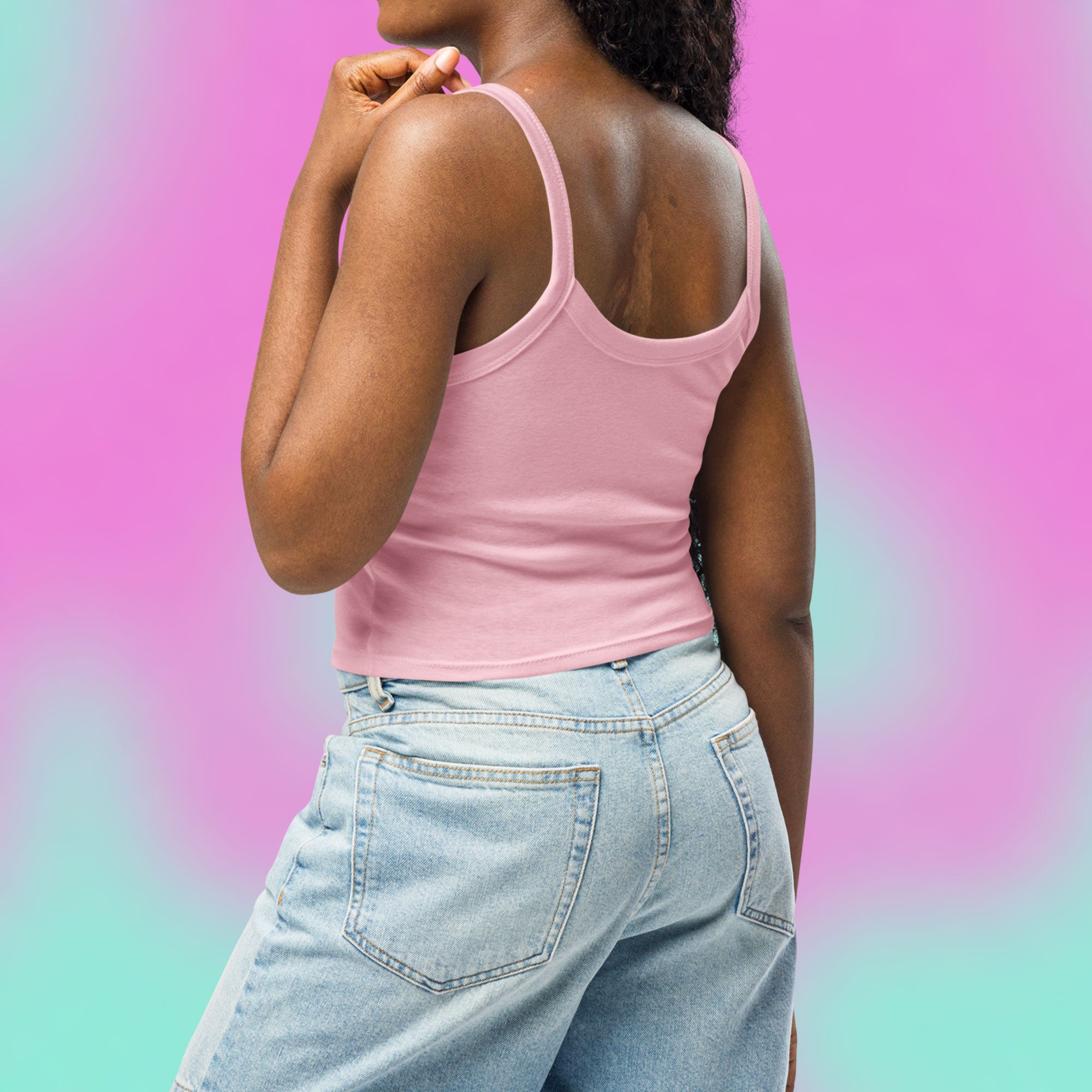 Don't Tell Mom Women's Micro-rib Tank Top
