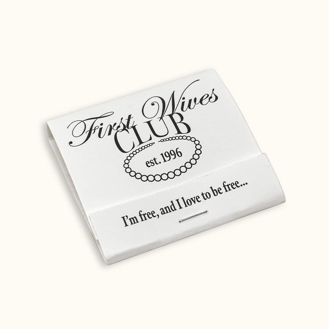First Wives Matchbook