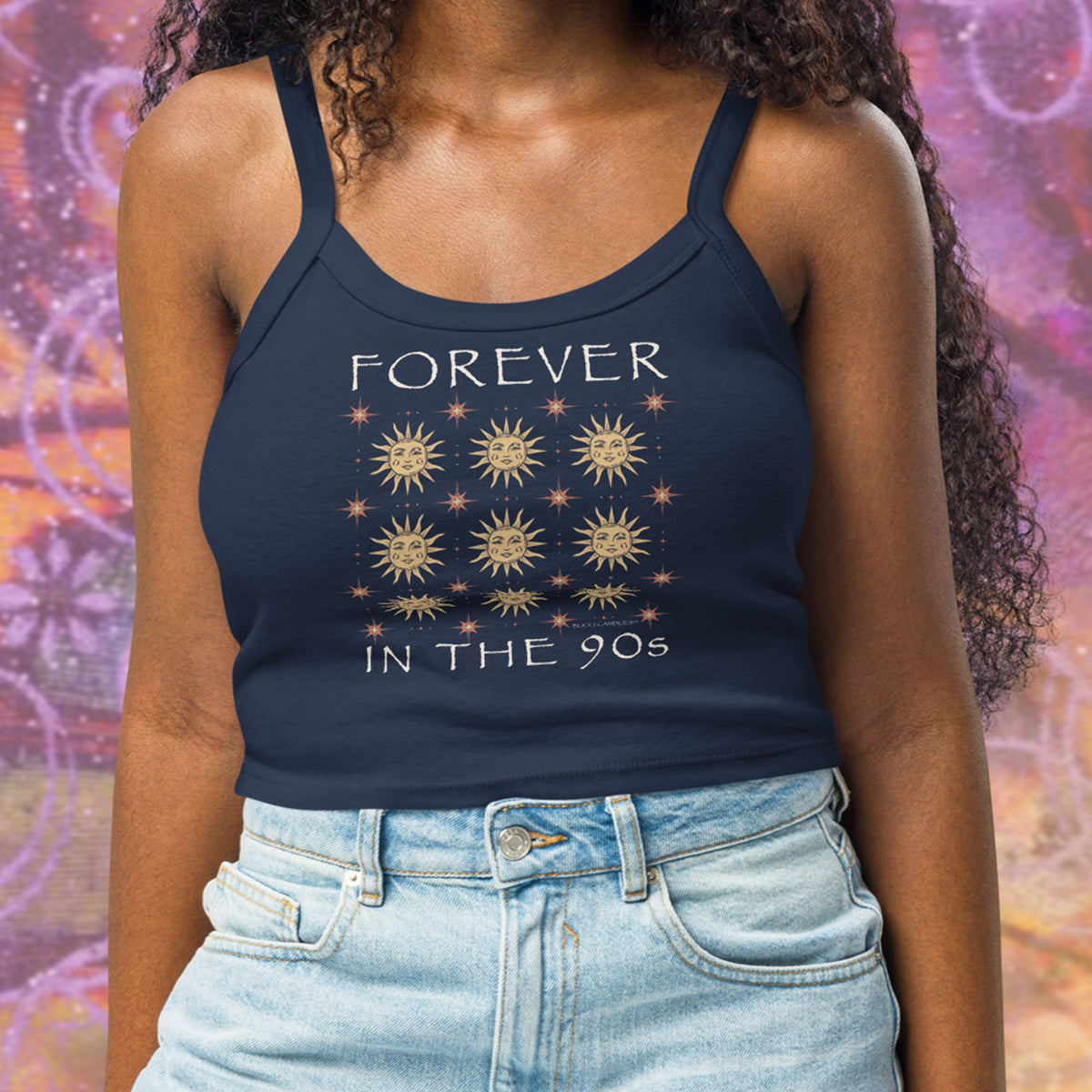 Forever In The 90s Women's Micro-rib Tank Top