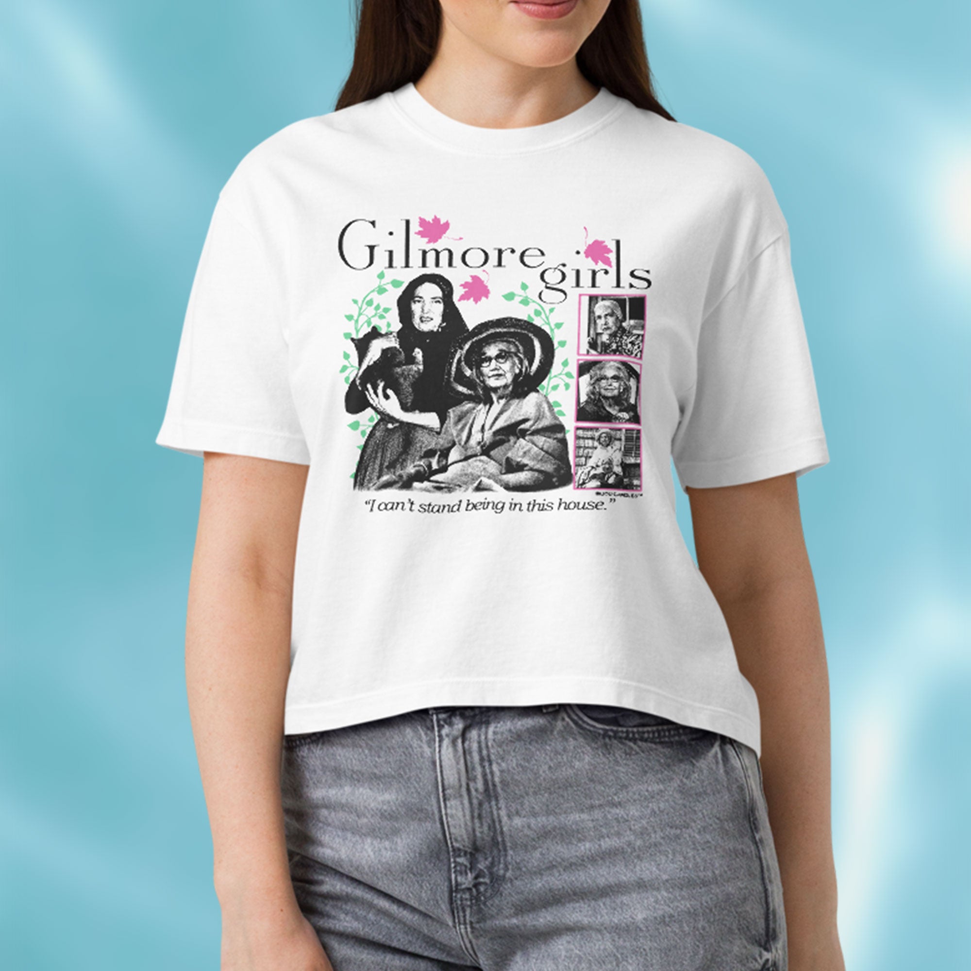 Grey Gardens/Gilmore Girls Women’s Premium Crop Top