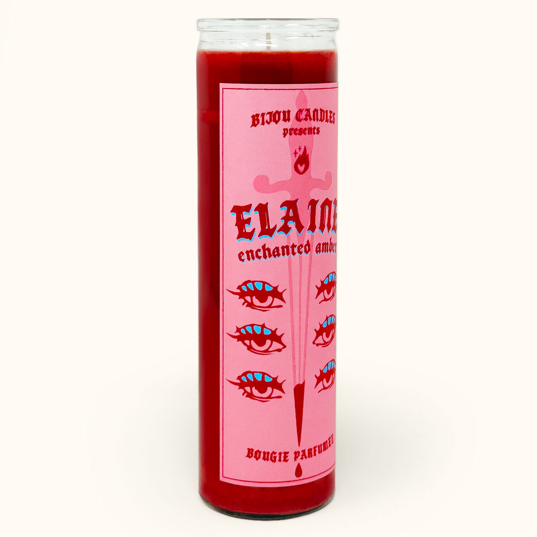 Elaine • Enchanted Amber Tall Candle