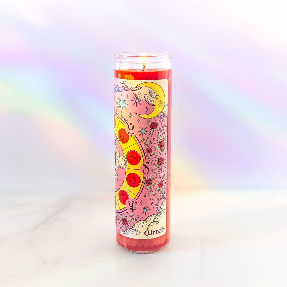 Elaine • Enchanted Amber Tall Candle