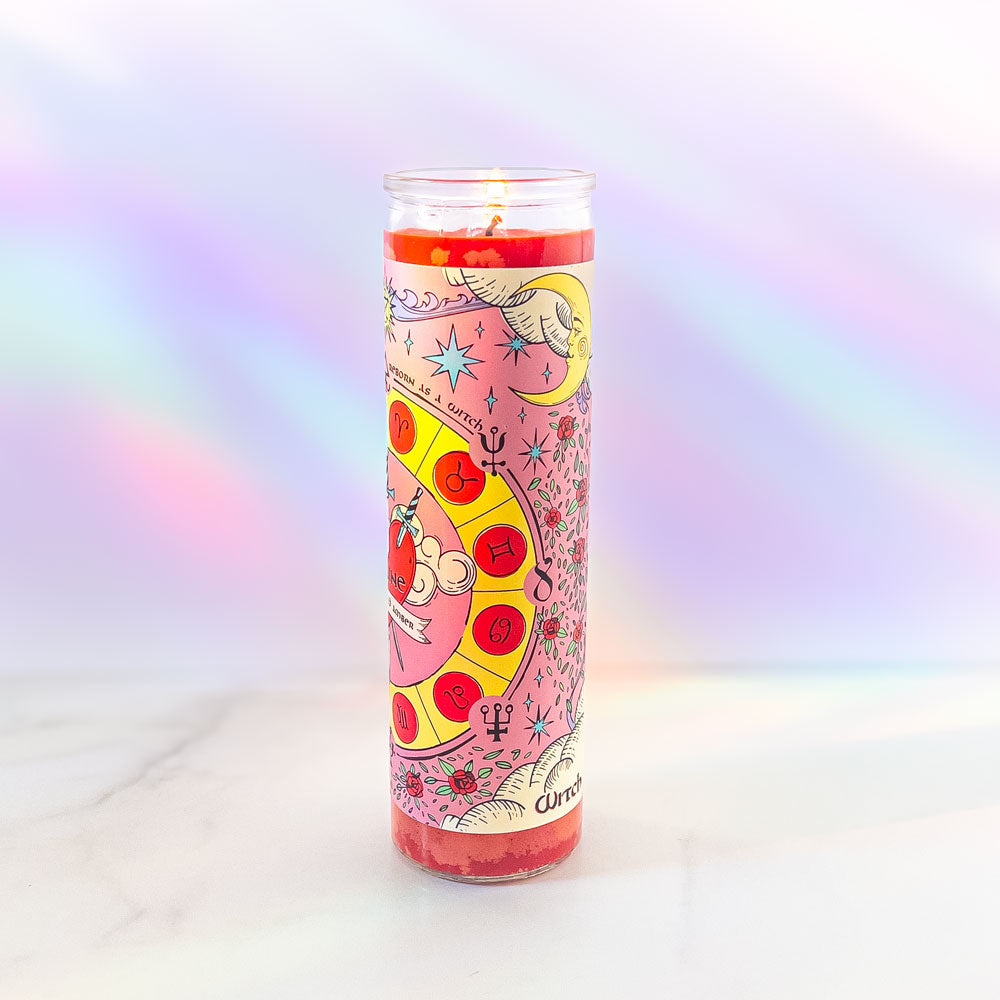 Elaine • Enchanted Amber Tall Candle