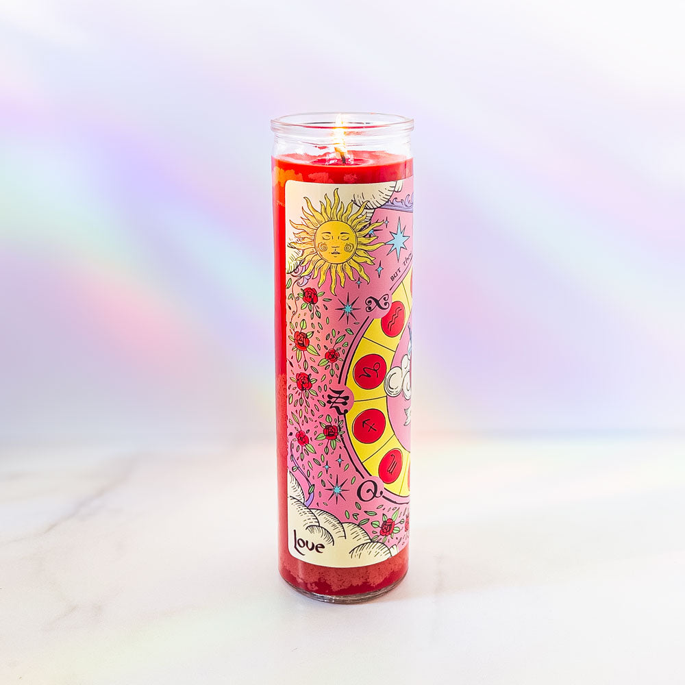 Elaine • Enchanted Amber Tall Candle