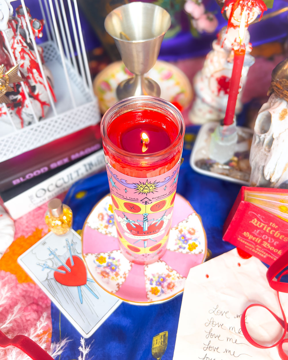 Elaine • Enchanted Amber Tall Candle