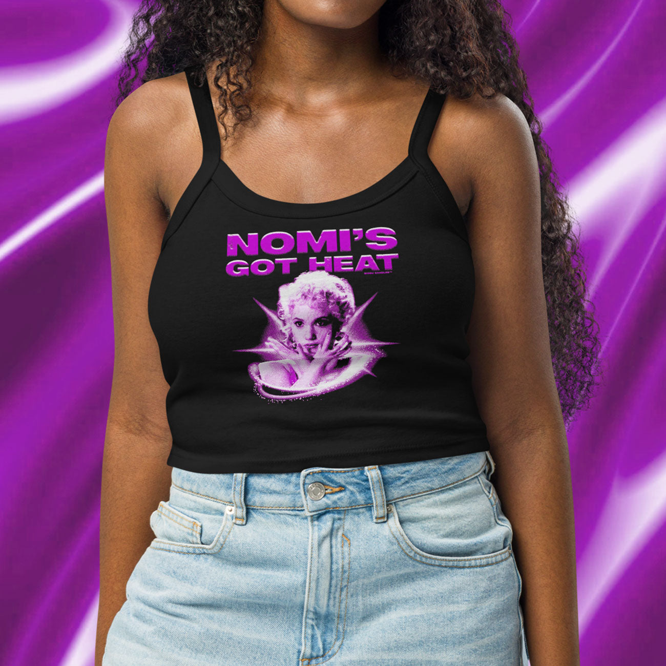 Nomi's Got Heat Showgirls Women’s Micro-rib Tank Top