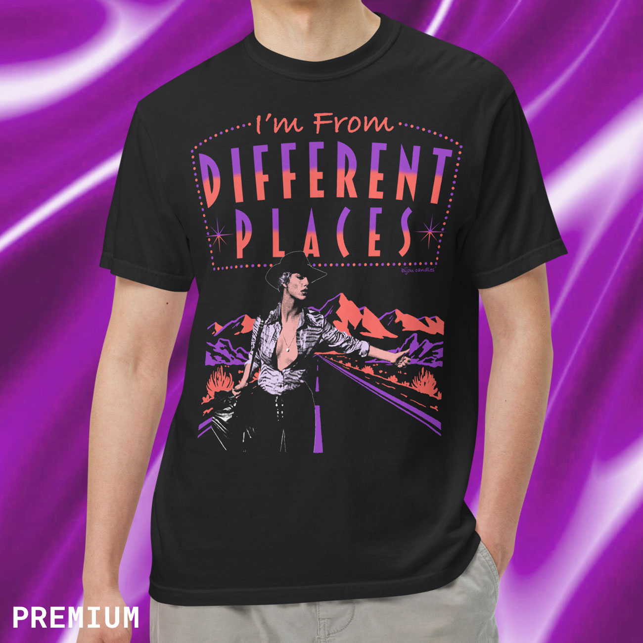 Different Places Showgirls Unisex T-Shirt
