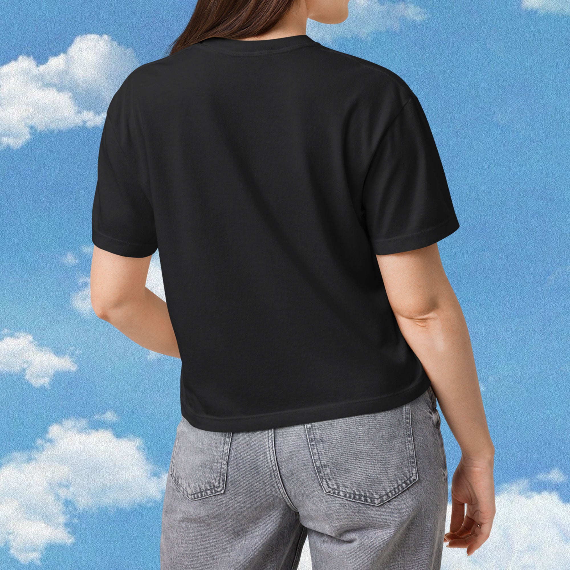The Rusty Anchor Women's Premium Crop Top