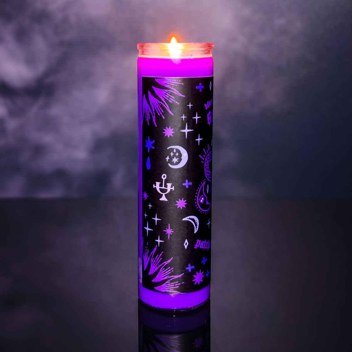 Sabrina • Patchouli & Bergamot Tall Candle