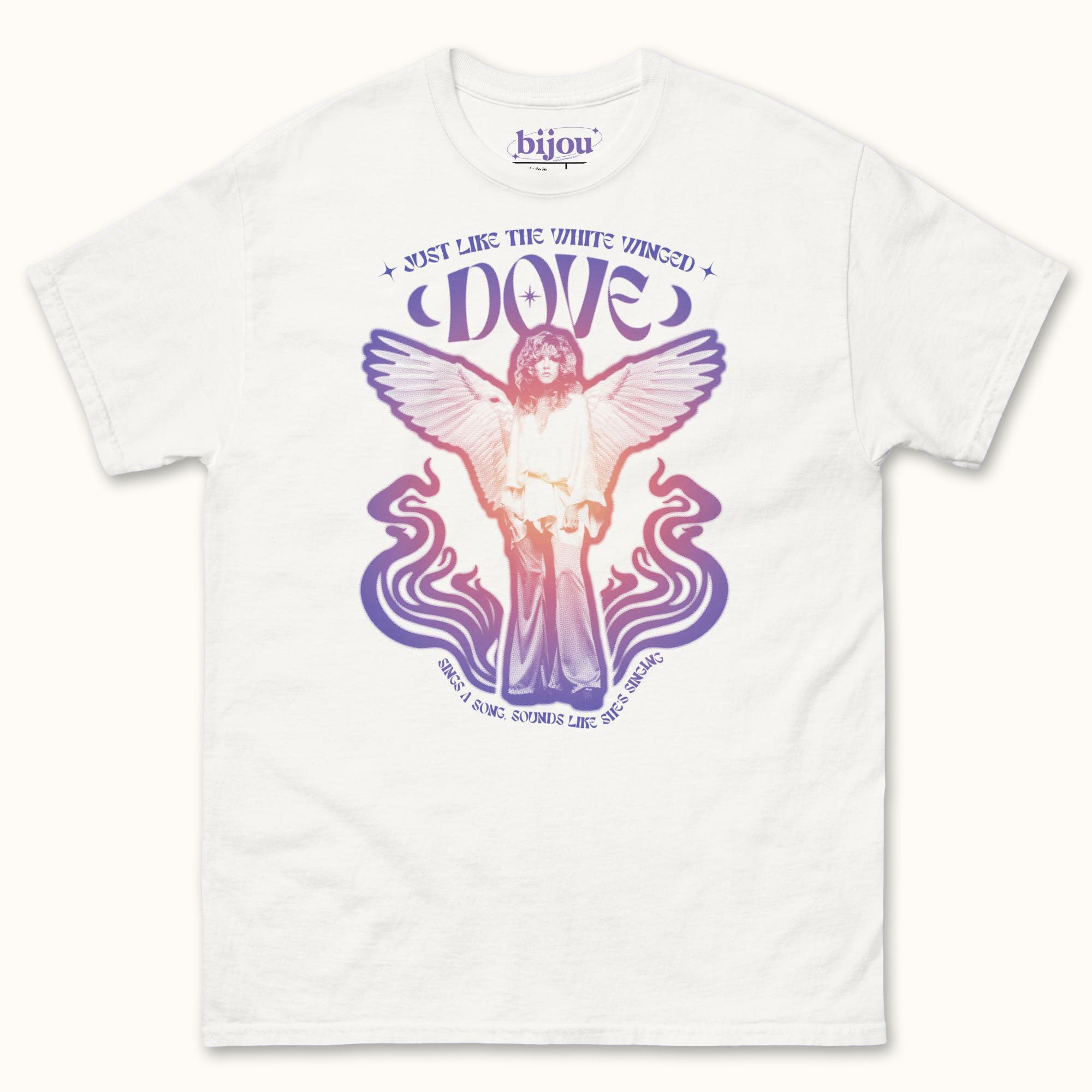 Stevie “White Winged Dove” T-Shirt