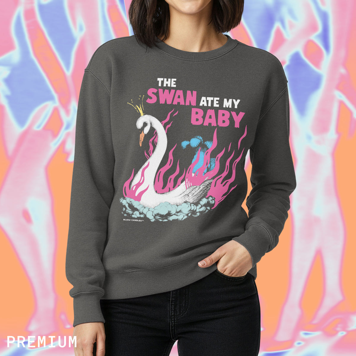 The Swan Ate My Baby Unisex Sweatshirt