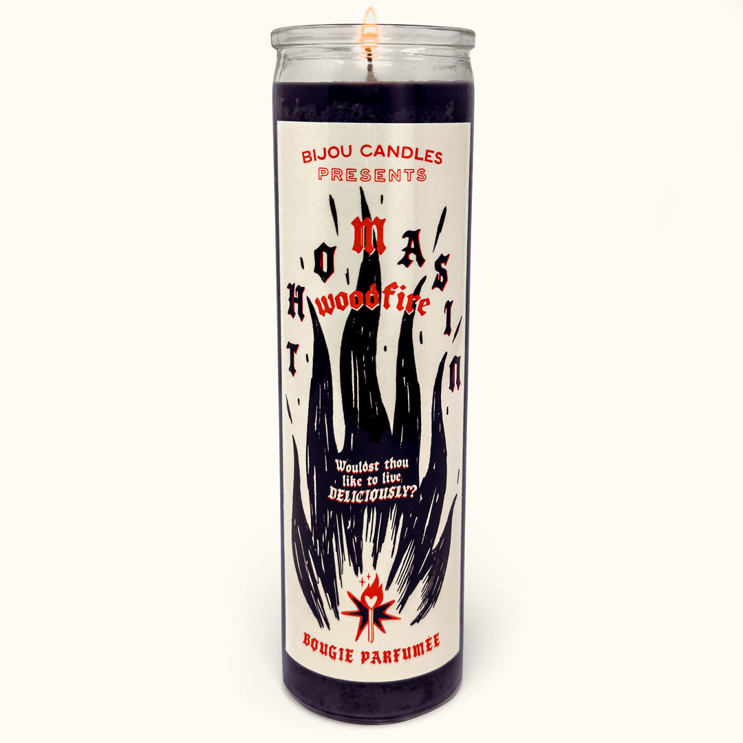 Thomasin • Woodfire Tall Candle