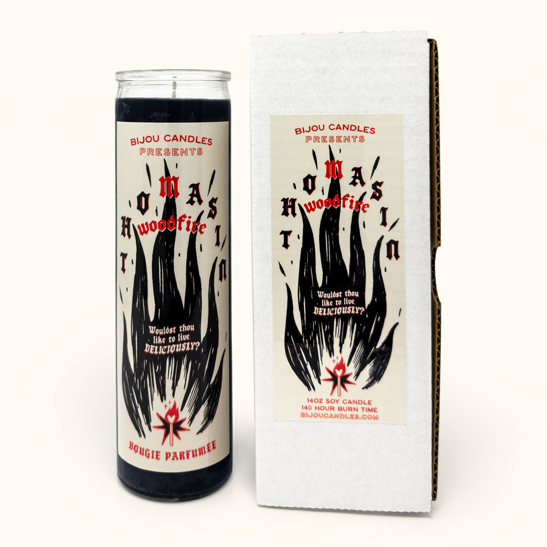 Thomasin • Woodfire Tall Candle