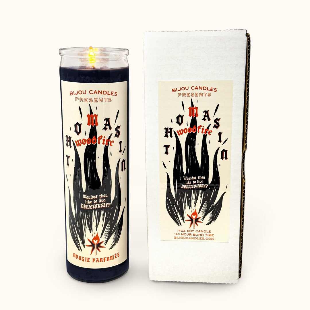 Thomasin • Woodfire Tall Candle