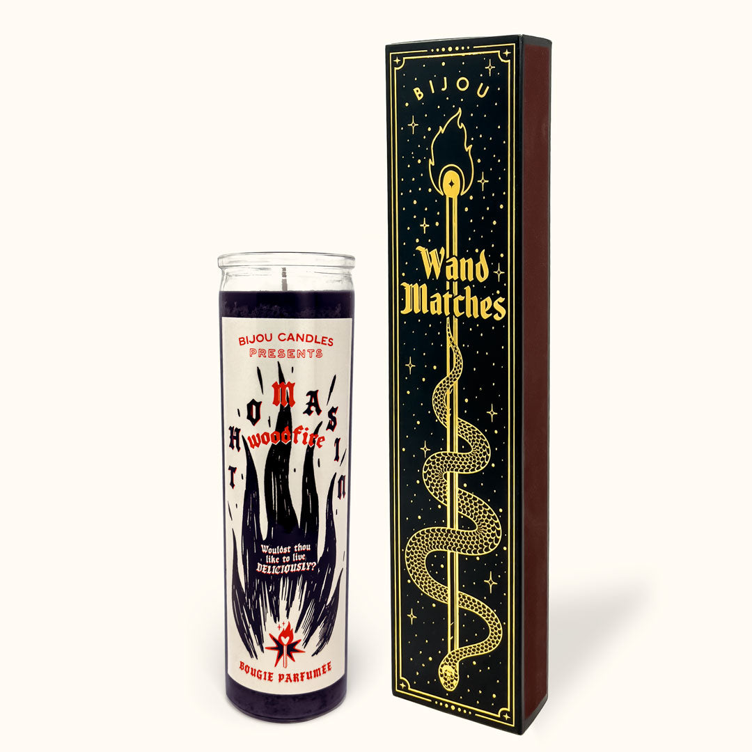 Thomasin Woodfire Candle Gift Set