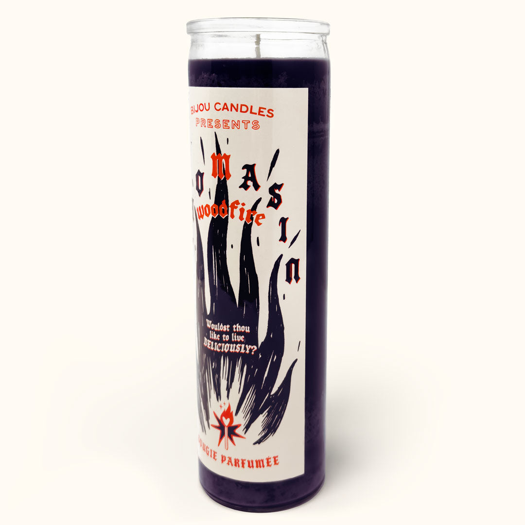 Thomasin • Woodfire Tall Candle