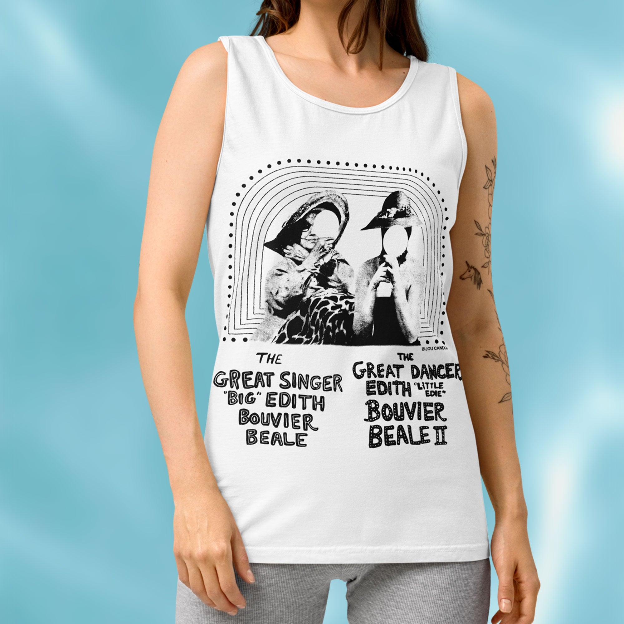 Big Edie & Little Edie Tribute Unisex Premium Tank Top