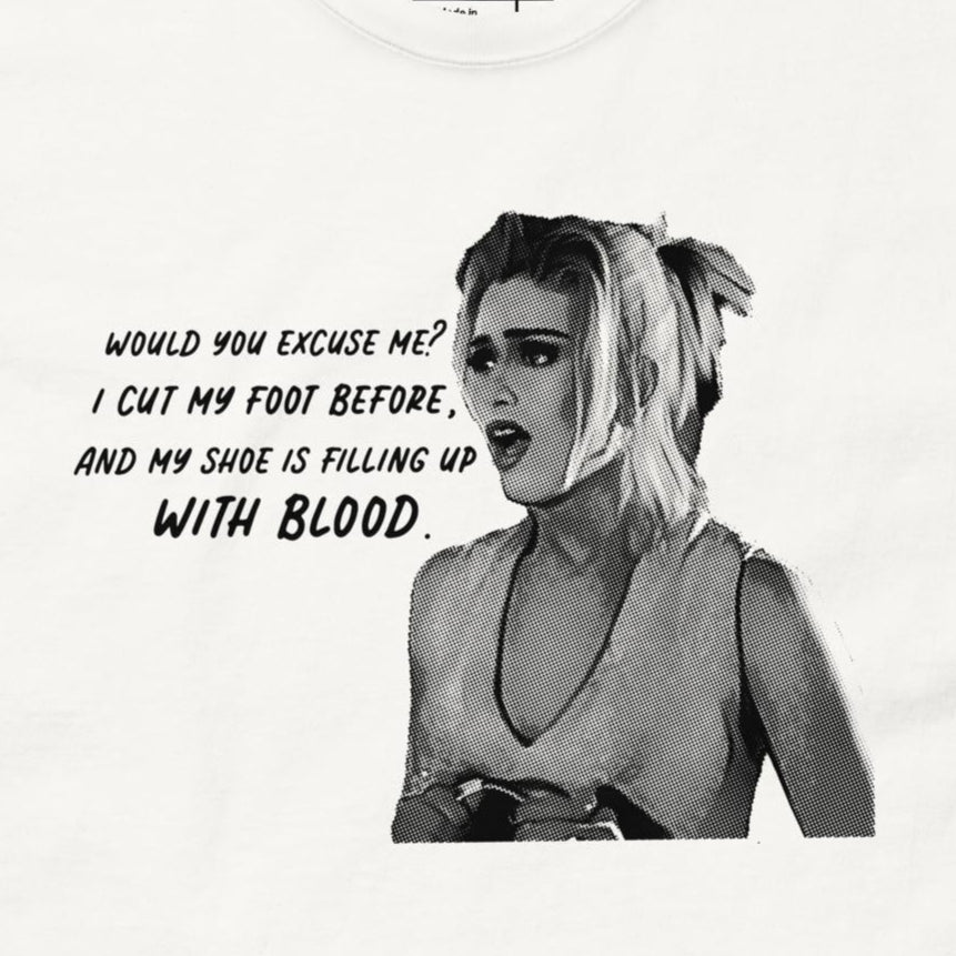 Romy & Michele “Cut My Foot” T-Shirt