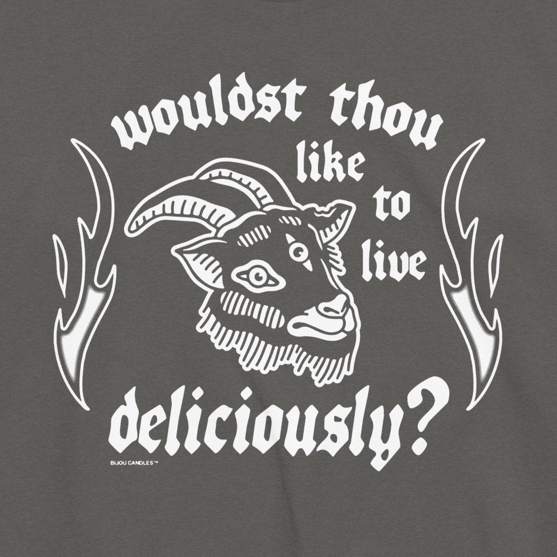 Black Phillip Live Deliciously Sweatshirt