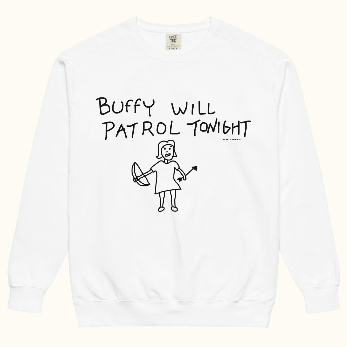 Buffy Will Patrol Tonight Unisex Sweatshirt