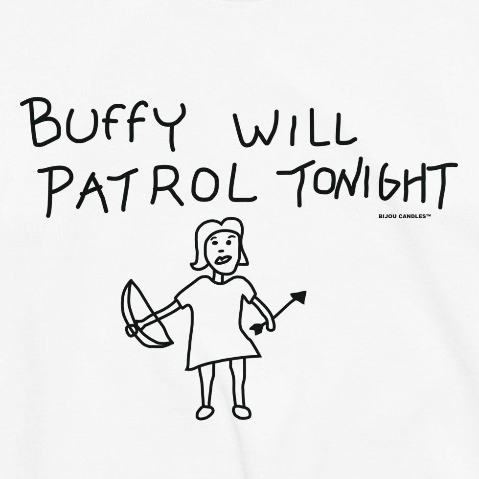 Buffy Will Patrol Tonight Unisex Sweatshirt