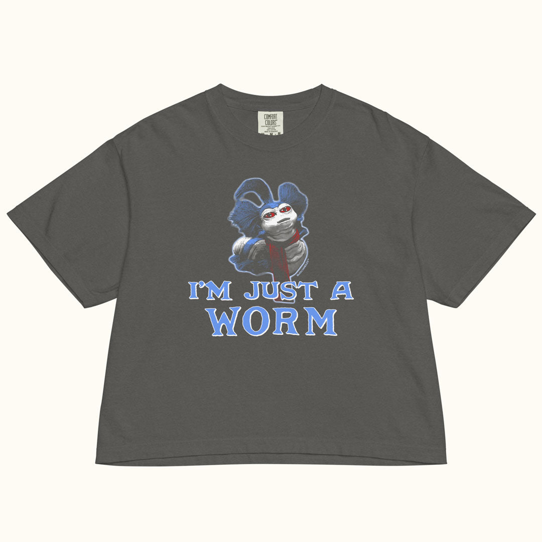 I'm Just A Worm Labyrinth Women’s Premium Crop Top