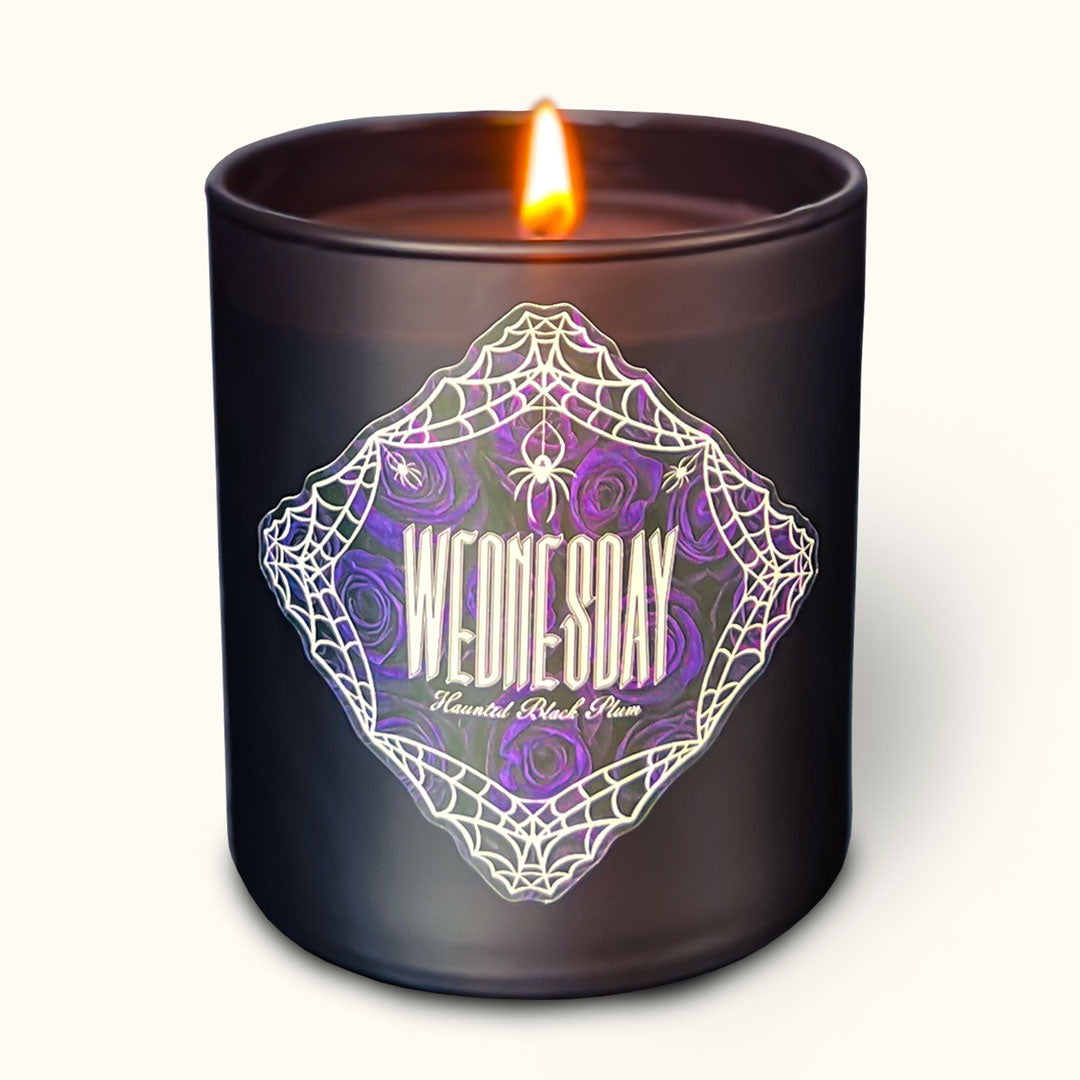 Wednesday • Haunted Black Plum Candle