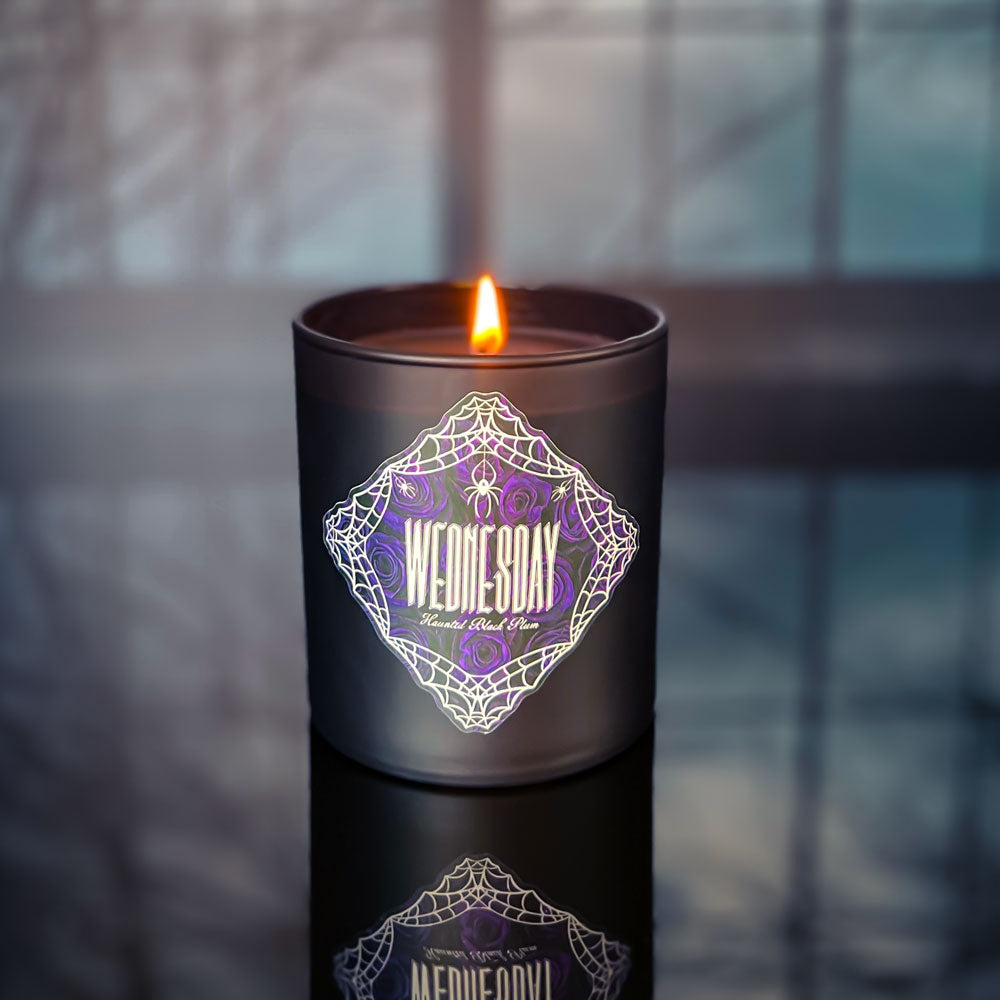 Wednesday • Haunted Black Plum Candle