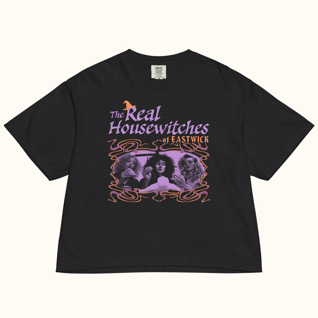 The Real Housewitches of Eastwick Women’s Premium Crop Top