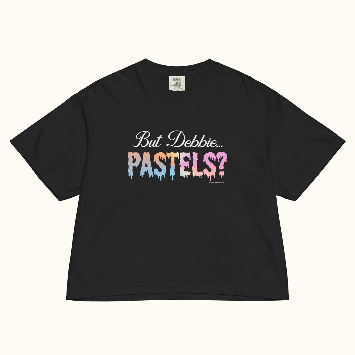 But Debbie...Pastels? Women’s Premium Crop Top