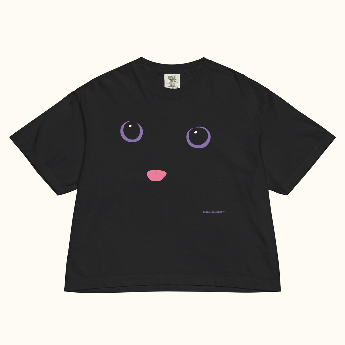 "The Void" Black Cat Women’s Premium Crop Top