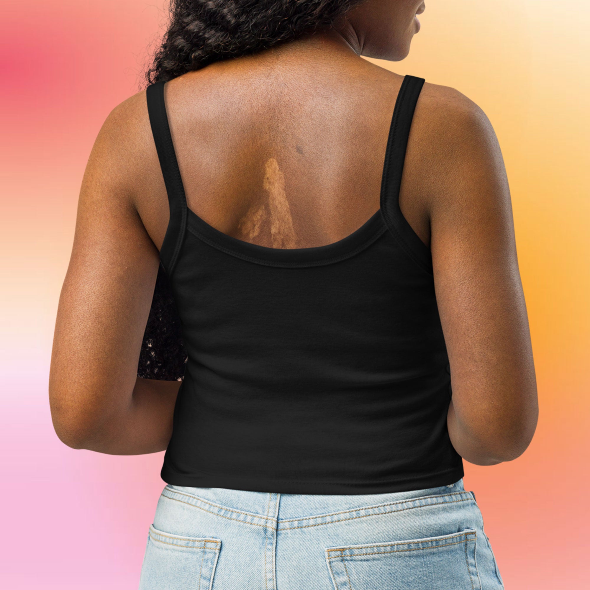 Clue Flames Women's Micro-rib Tank Top