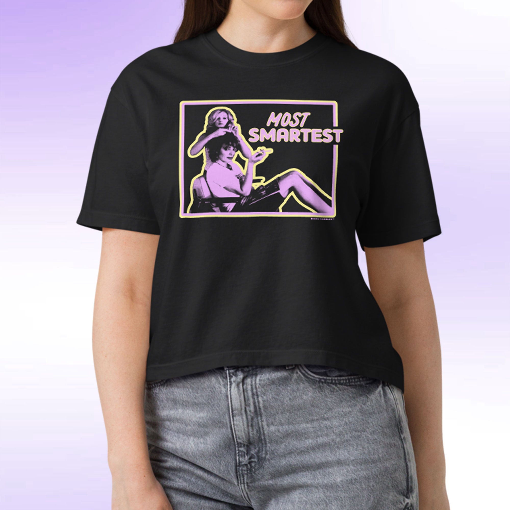 Most Smartest Women's Premium Crop Top