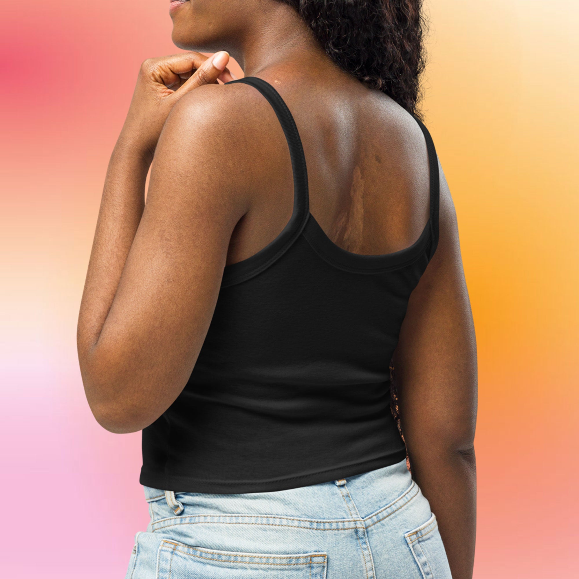 Clue Flames Women's Micro-rib Tank Top