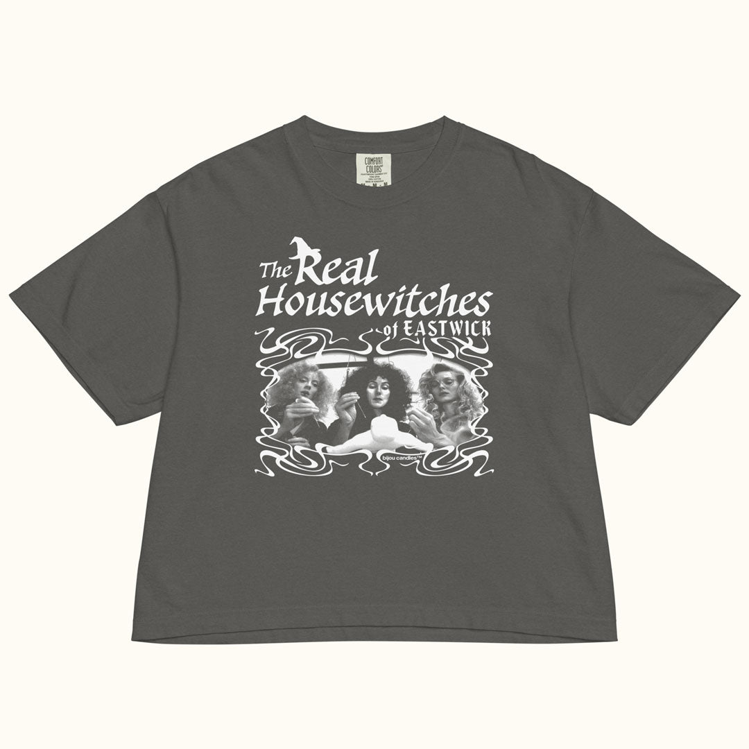 The Real Housewitches of Eastwick Women’s Premium Crop Top