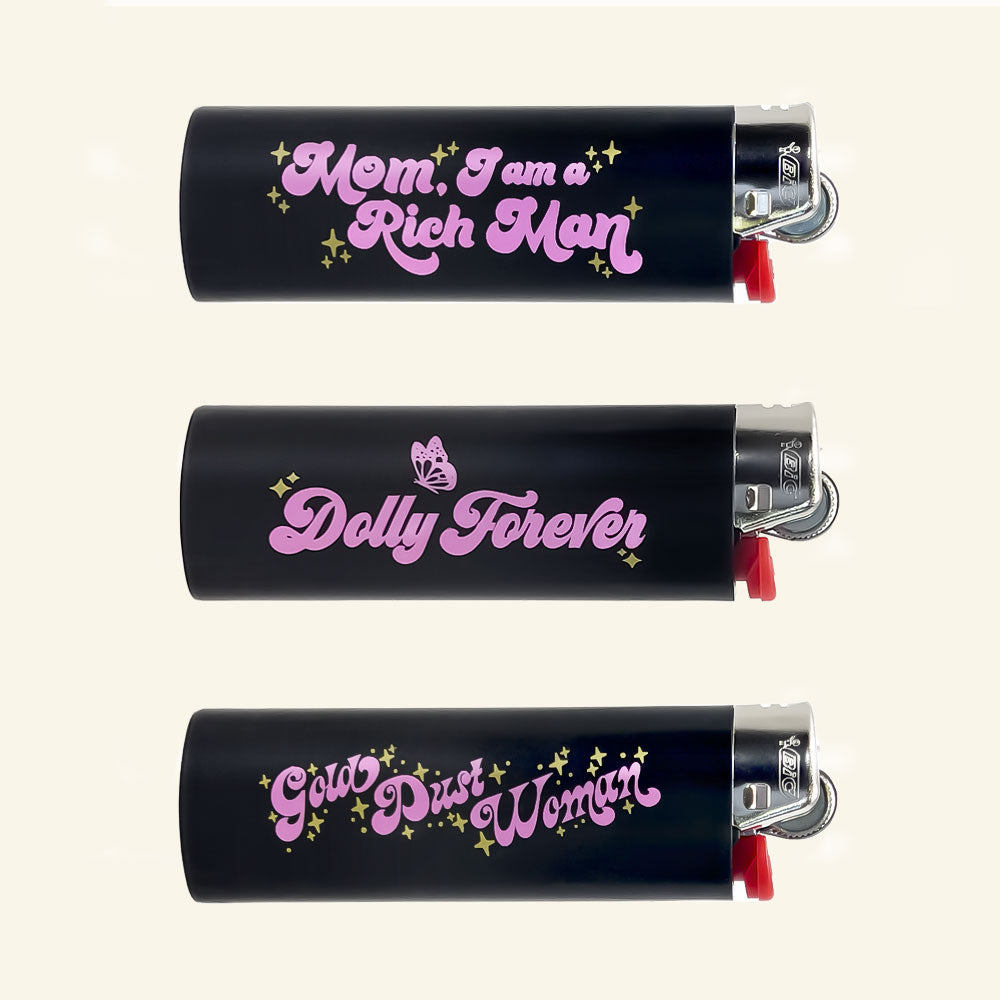 70s Icons BIC Lighter Set