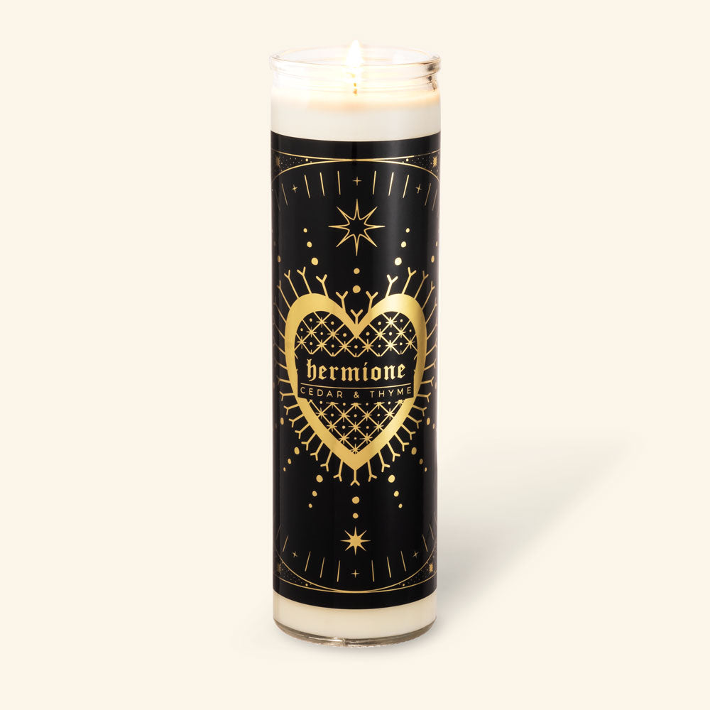 Bijou Candles  Hermione · Cedar & Thyme Tall Candle