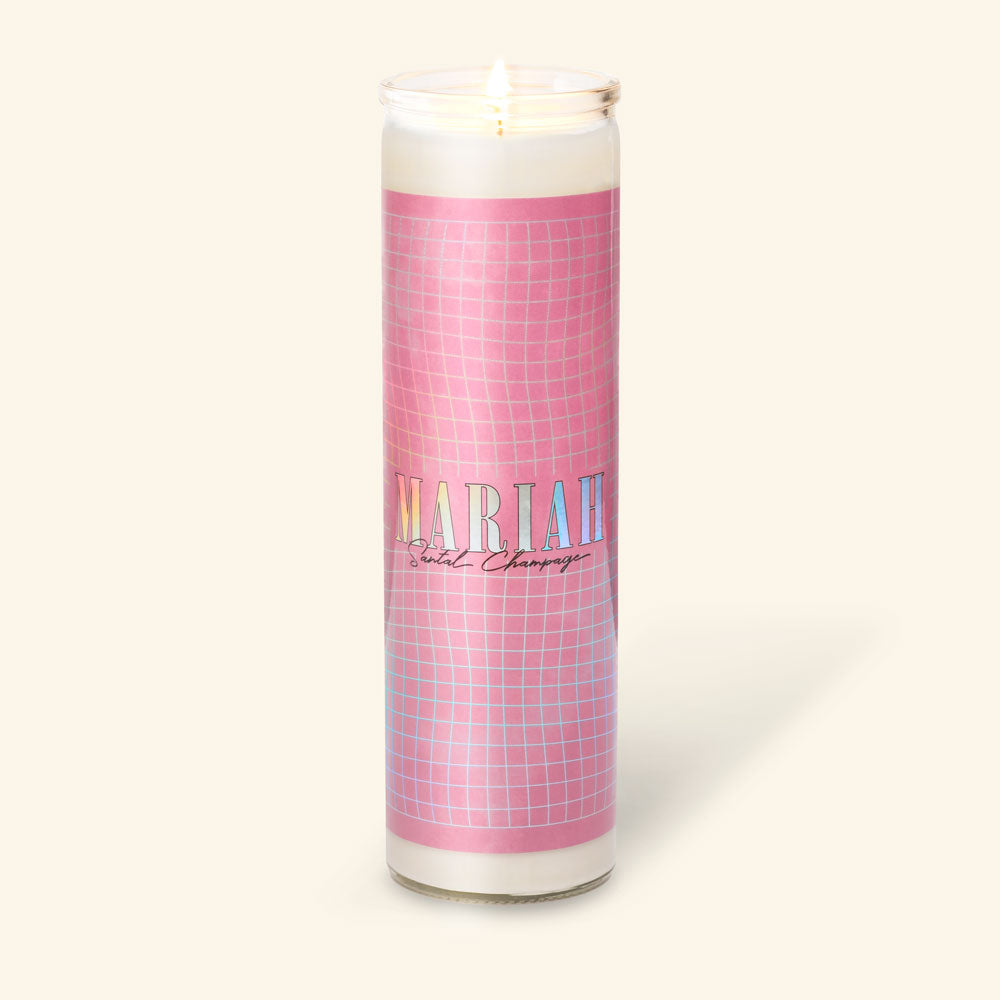Mariah • Santal Champagne Tall Candle
