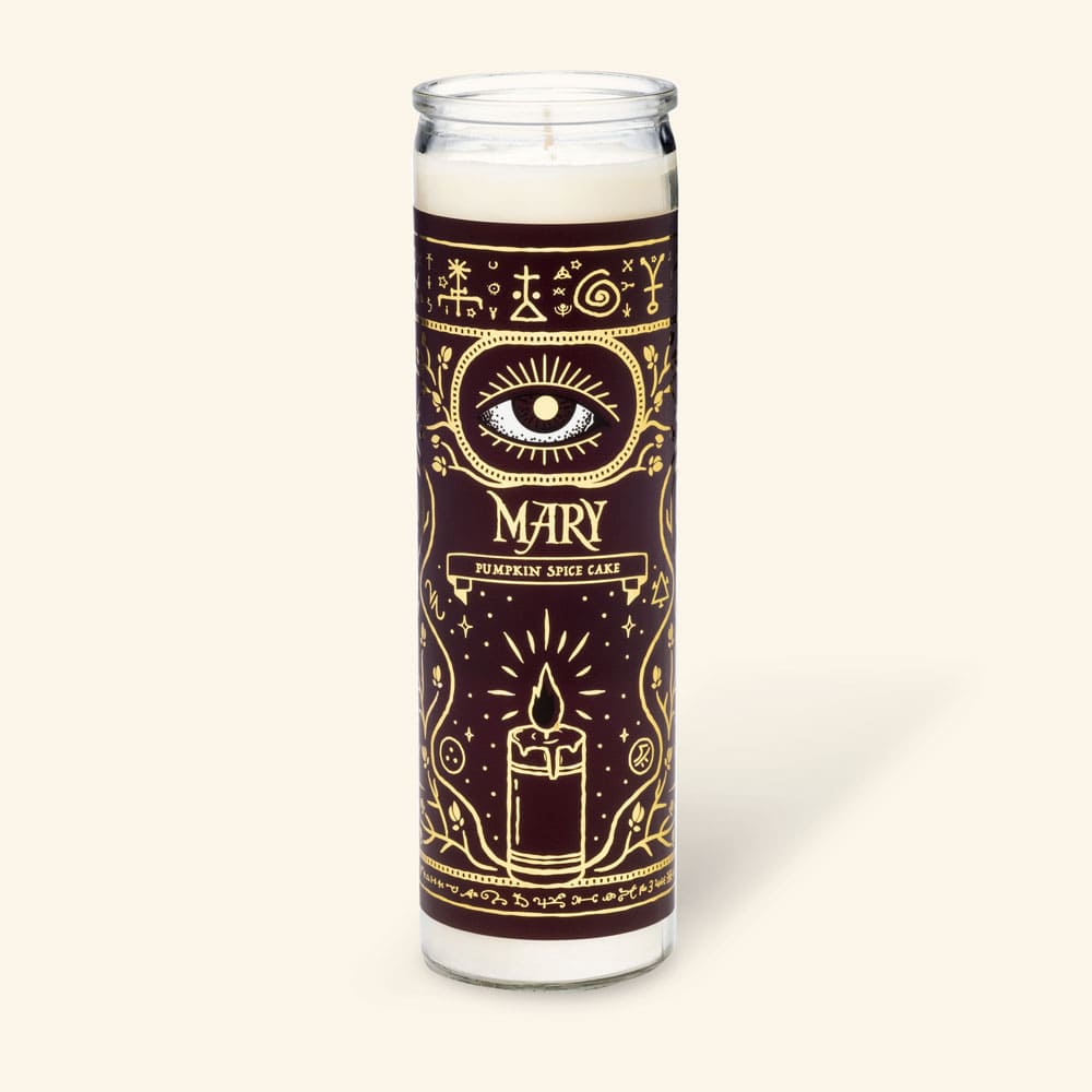 Mary • Pumpkin Spice Cake Tall Candle