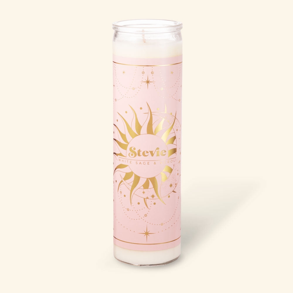 Stevie • White Sage & Neroli Tall Candle