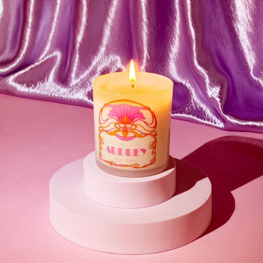 Audrey • Pink Bellini Candle