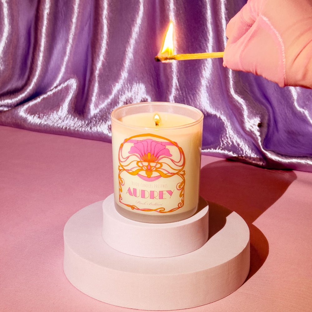 Audrey • Pink Bellini Candle